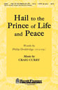 Hail to the Prince of Life and Peace SATB choral sheet music cover